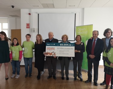 Fundación Gmp entrega la recaudación del concierto Dreamers In White a beneficio de dos proyectos sociales