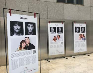 El edificio de Torre Mapfre acoge la exposición ¨DosCAras, miradas desde dentro y hacia fuera del Daño Cerebral Adquirido¨
