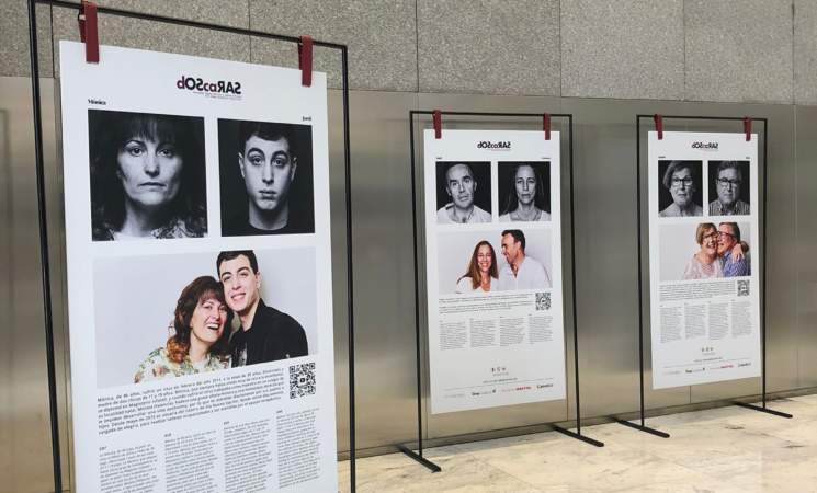 El edificio de Torre Mapfre acoge la exposición ¨DosCAras, miradas desde dentro y hacia fuera del Daño Cerebral Adquirido¨