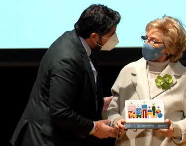 Gloria Alemán, Presidenta de Fundación Gmp, recibe el Premio Discapacidad 2021