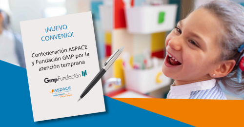 Confederación ASPACE y Fundación Gmp firman un convenio de colaboración