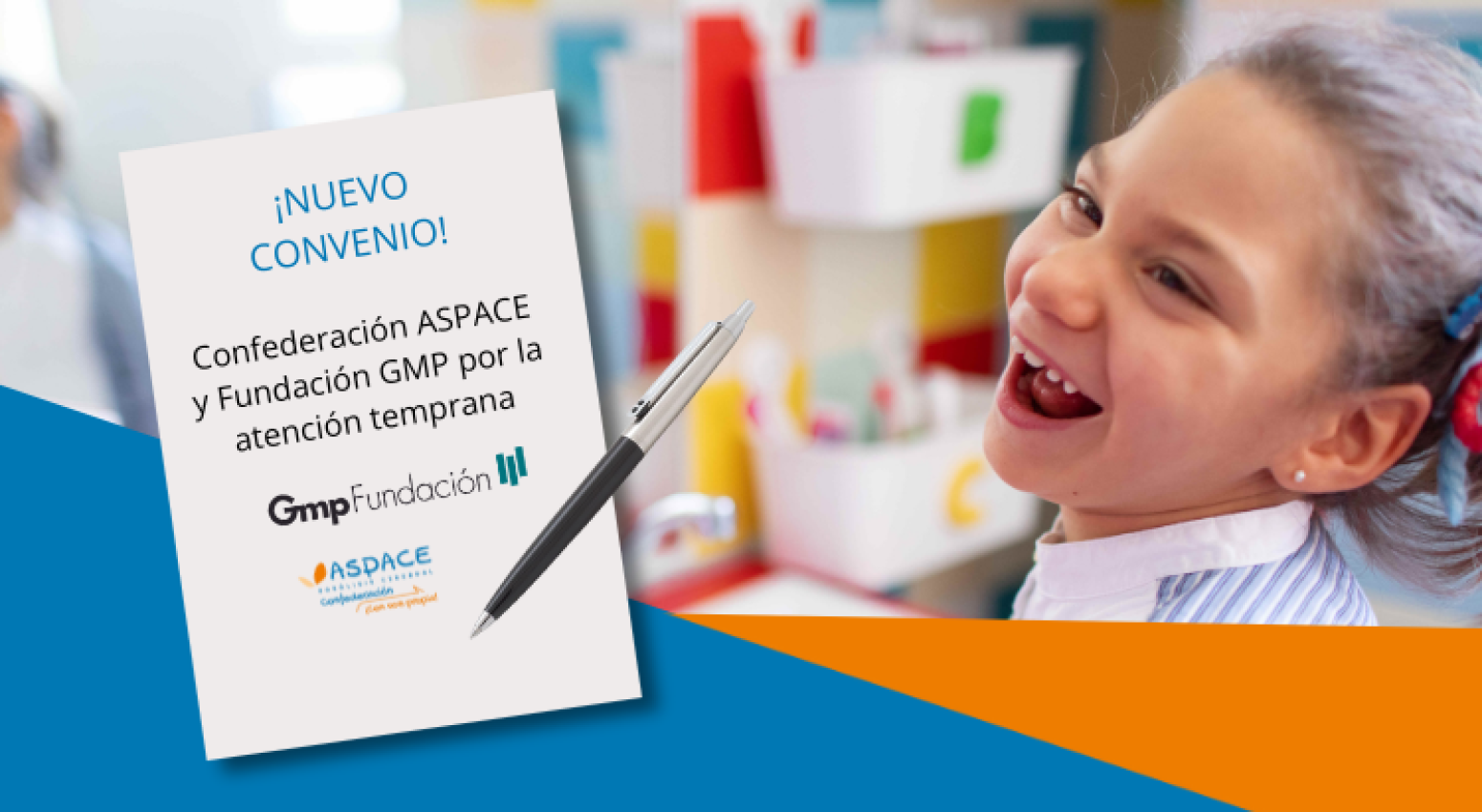 Confederación ASPACE y Fundación Gmp firman un convenio de colaboración