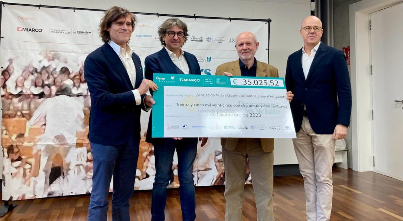 El concierto ¨Dreamers In White¨ hará posible el programa de ocio y respiro familiar de Nueva Opción