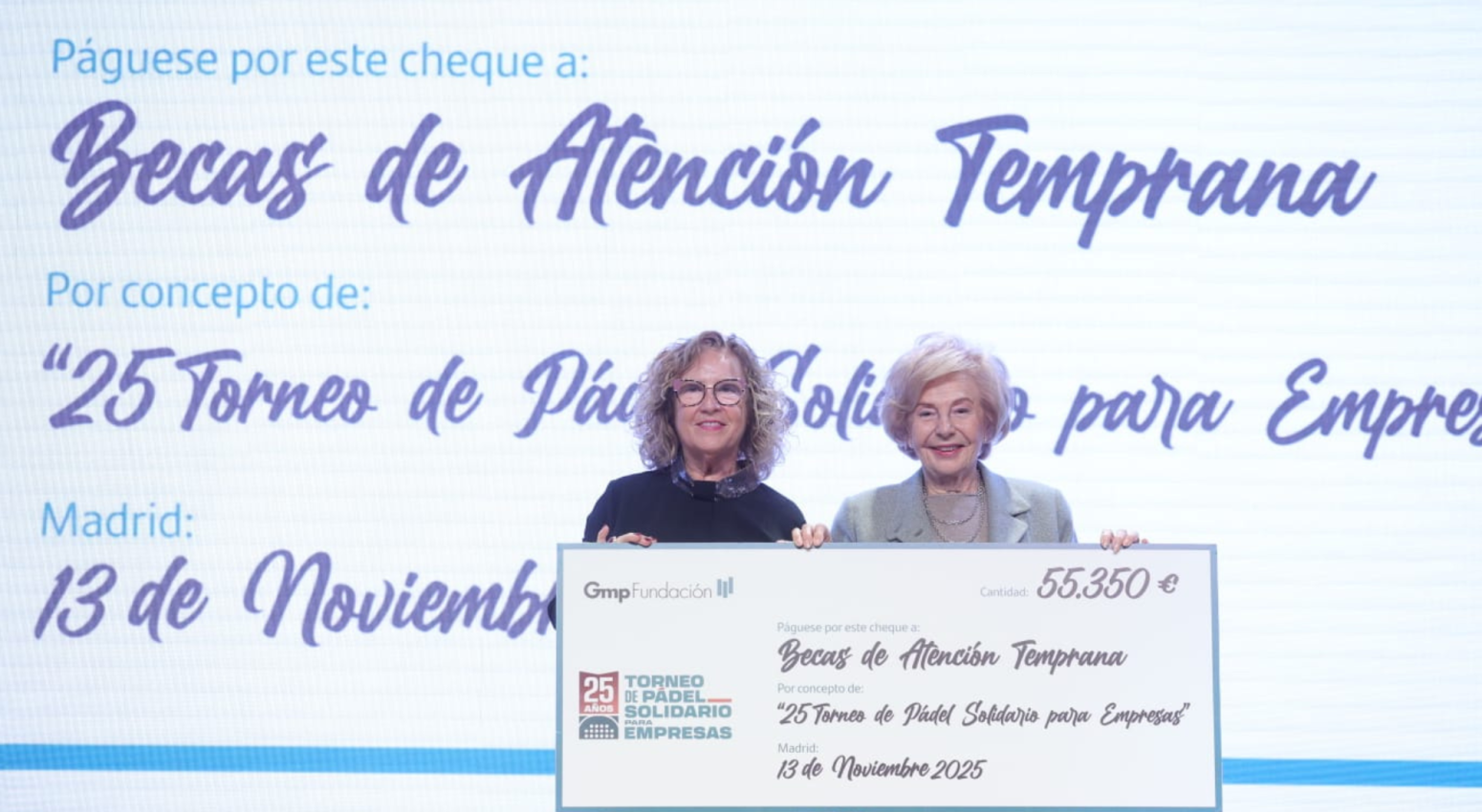 Clausura del 25º Torneo de Pádel Solidario para Empresas