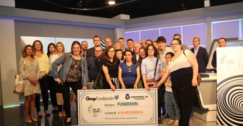 Fundación Gmp entrega a Fundown la cifra récord de 53.382 euros correspondientes a la recaudación de Grandes Ilusiones 2018