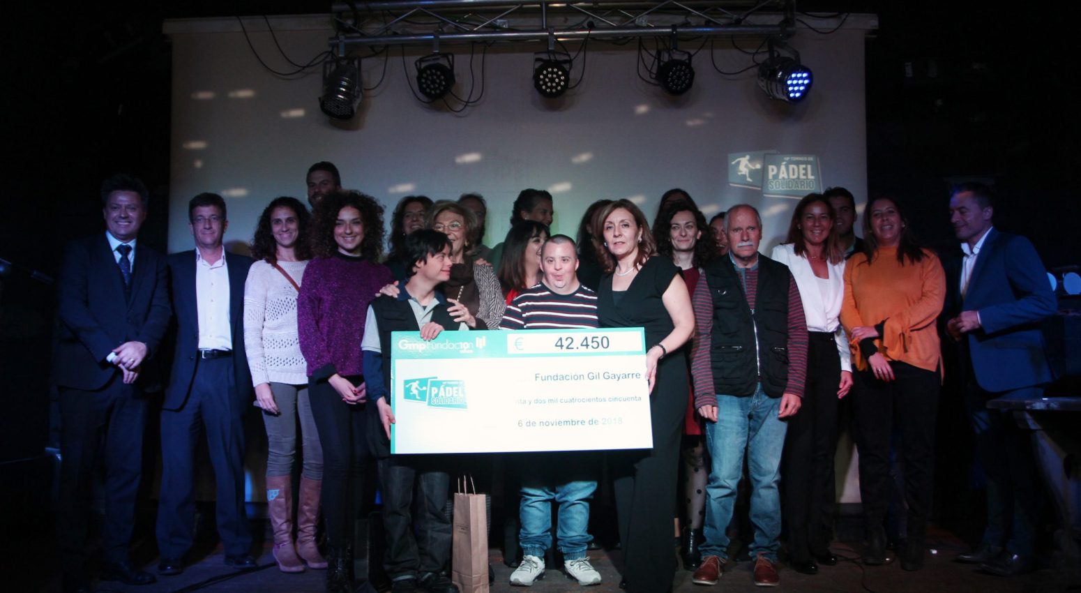 Fundación Gmp entrega 42.450€ al proyecto ¨Enfocando el Futuro¨ correspondientes a la 19º edición del Torneo de Pádel Solidario