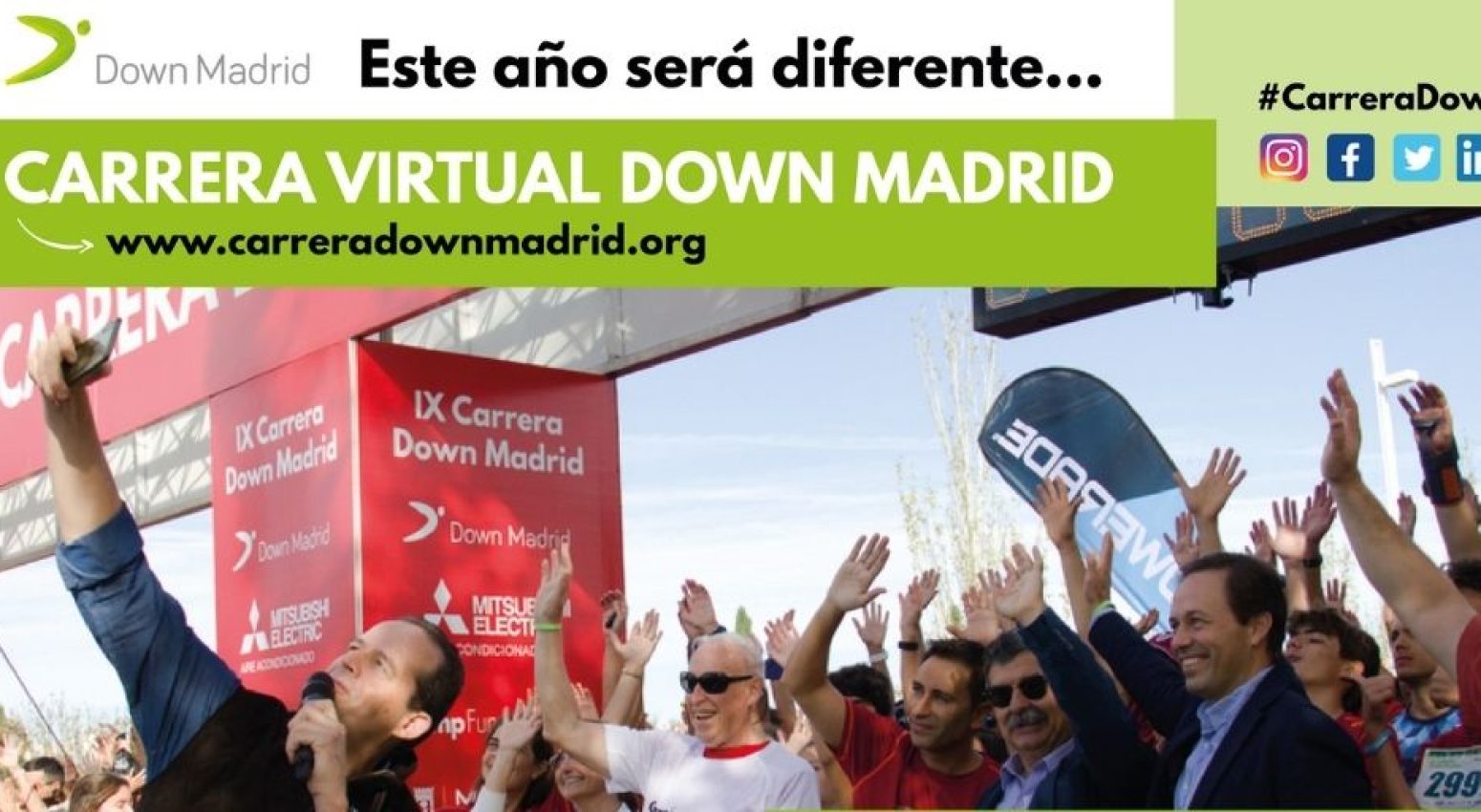 Fundación Gmp, colaborador principal en la X Carrera de Fundación Síndrome de Down de Madrid