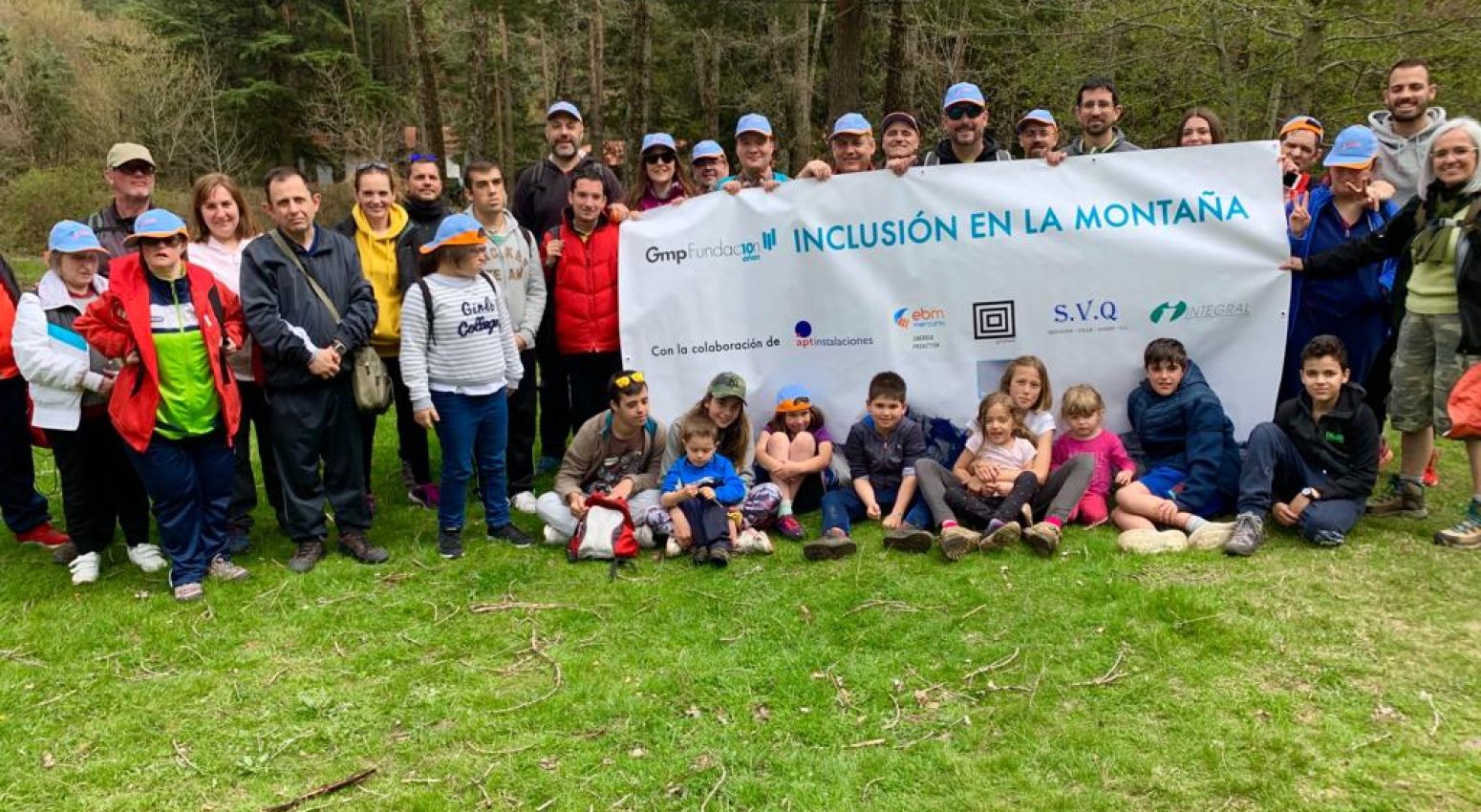 Éxito en la ruta de Inclusión en la Montaña con la asociación APAMA