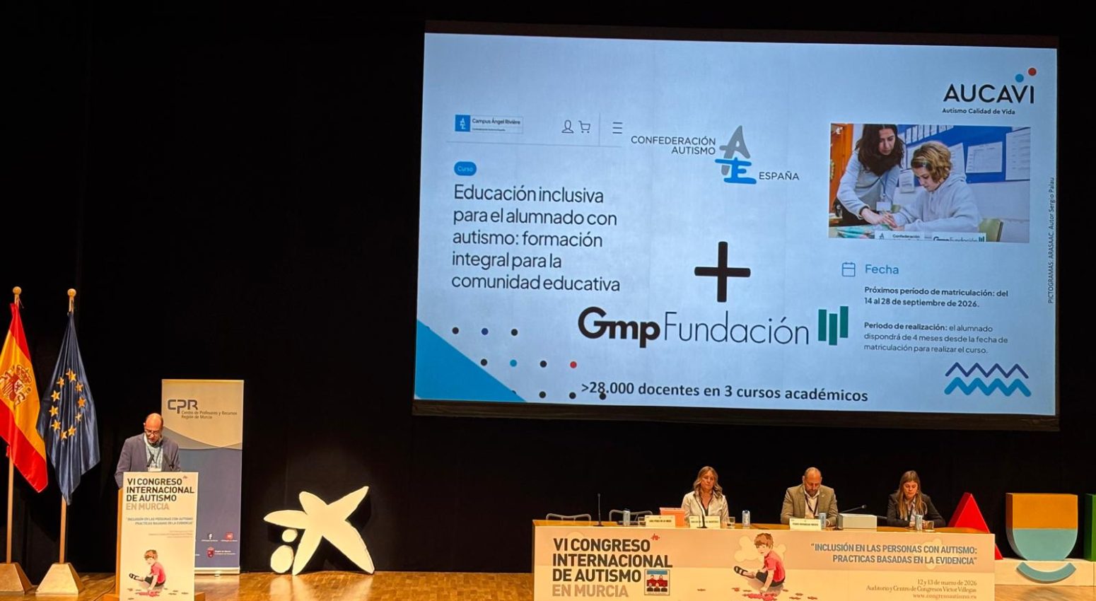 Colaboramos en el VI Congreso Internacional de Autismo de Murcia